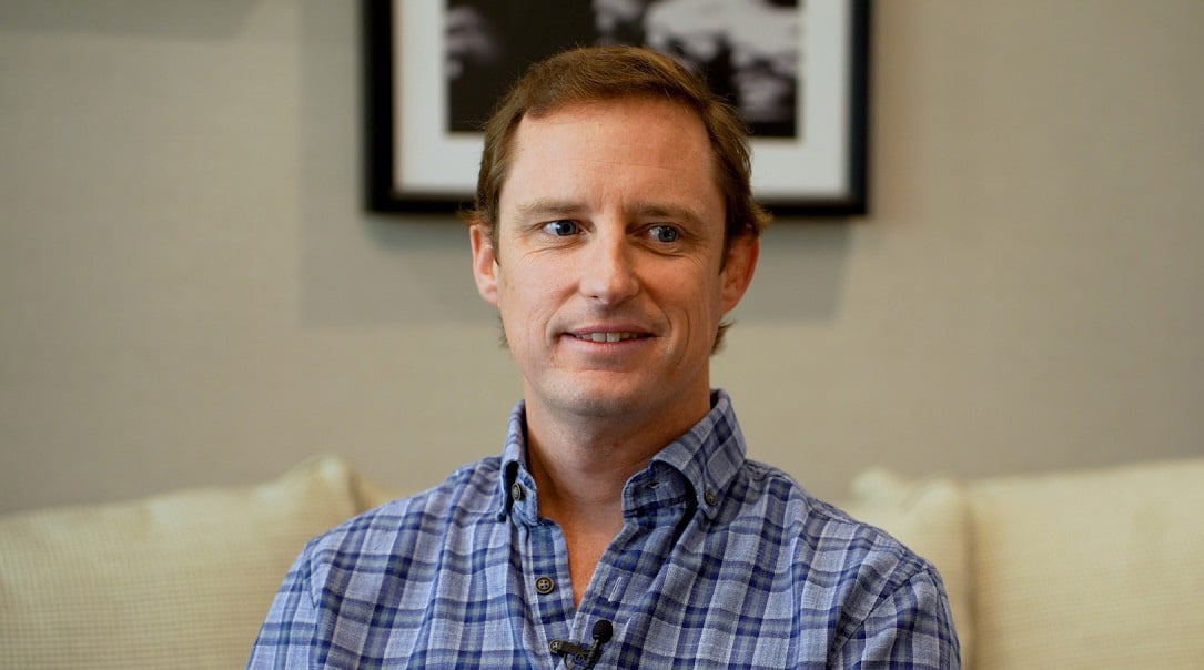 Brooks Young from Prokeep discussing distributor order management and AI-driven communication during an interview