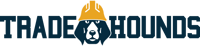 Trade Hounds Logo centered blue